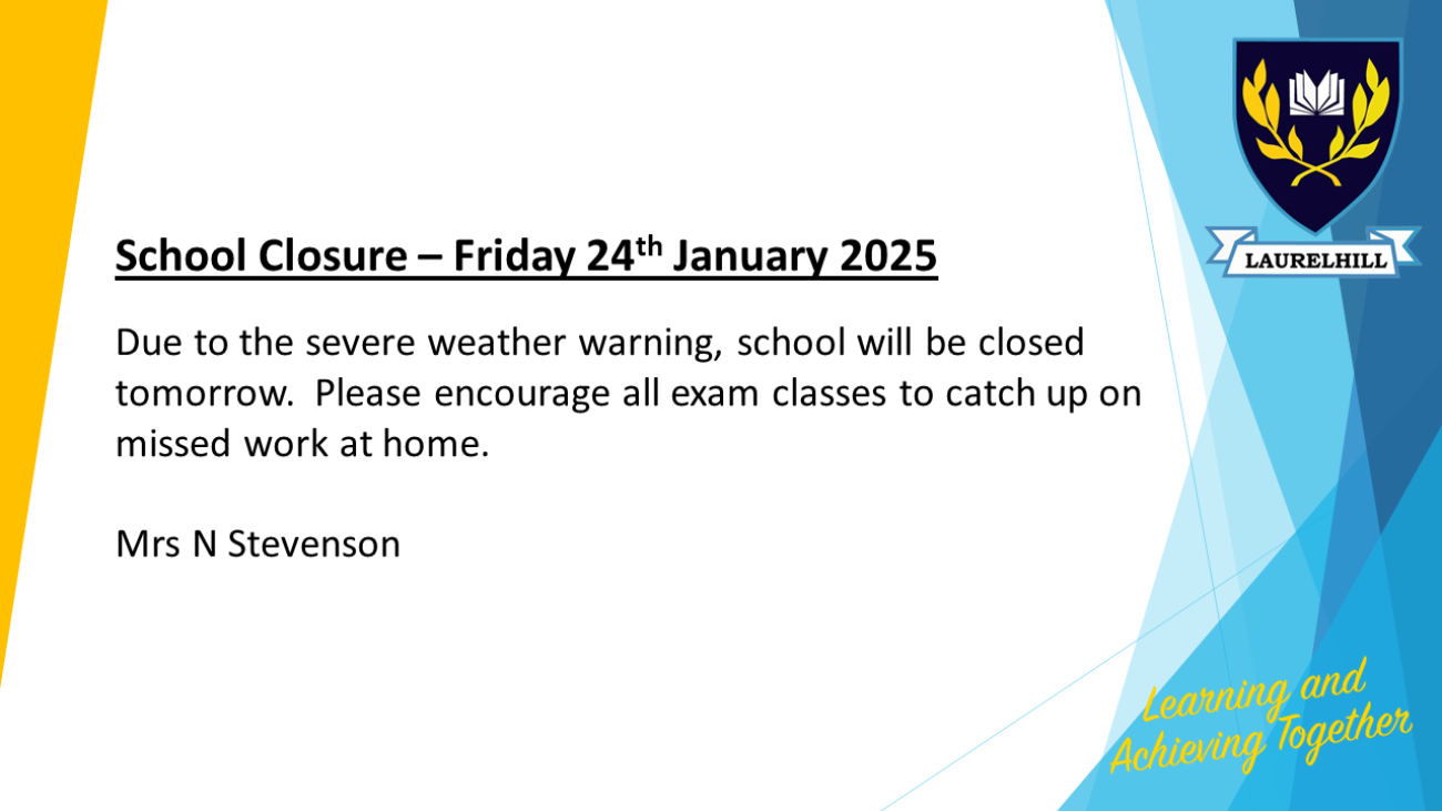 School Closure 25-01-25